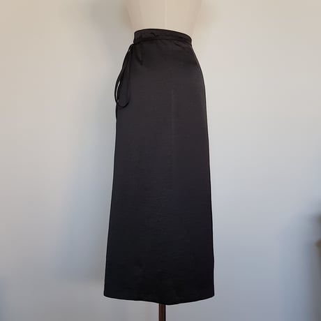 ✳︎予約販売✳︎satin wrap skirt/2colors_ns0022