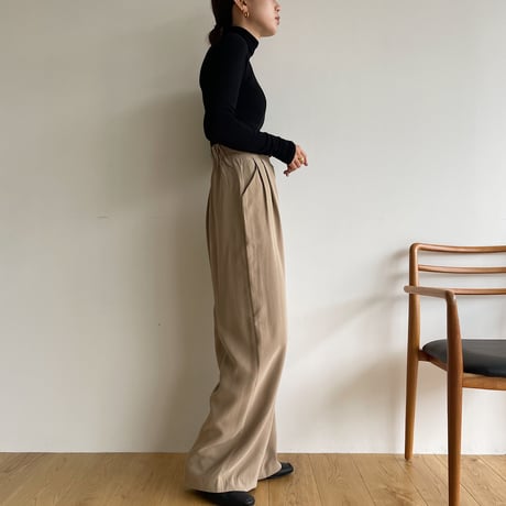 《予約販売》sheer high neck tops/5colors_nt1458