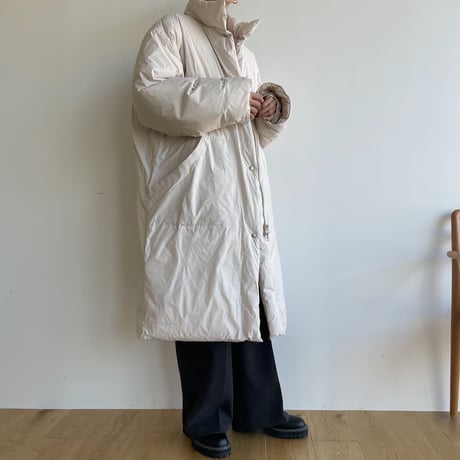 《予約販売》mannish long down coat/2colors_no0265