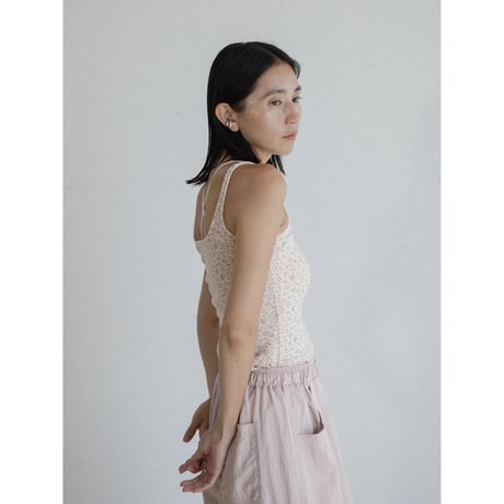 《予約販売》flower tanktop/2colors_nt2359