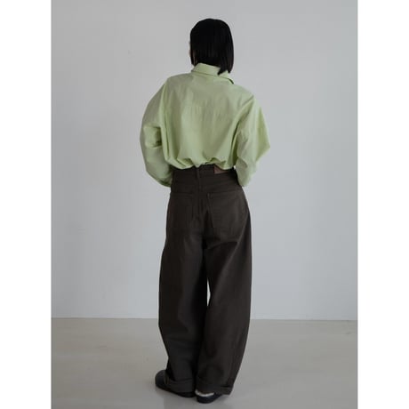 《予約販売》ennui color over shirt/2colors_nb0278