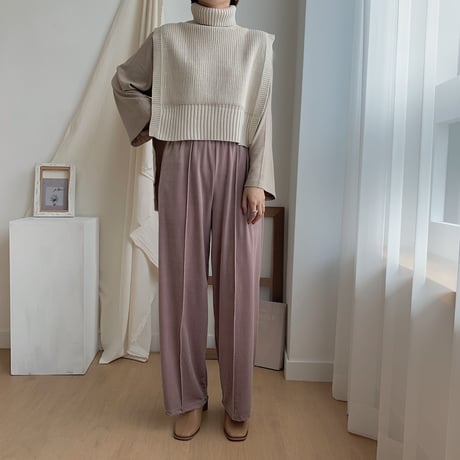 ✳︎予約販売✳︎unique knit vest/2colors_nt0139