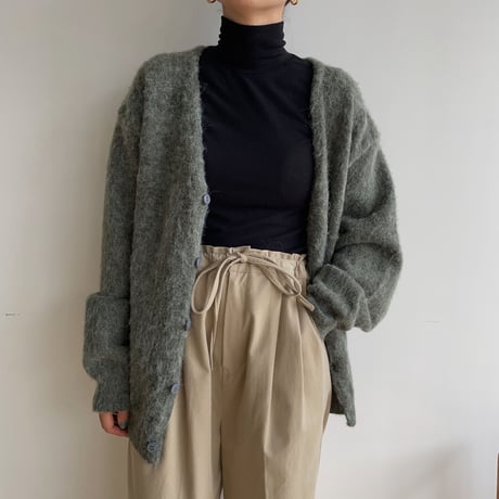 《予約販売》mohair like knit cardigan/2colors(unisex)_nt1538