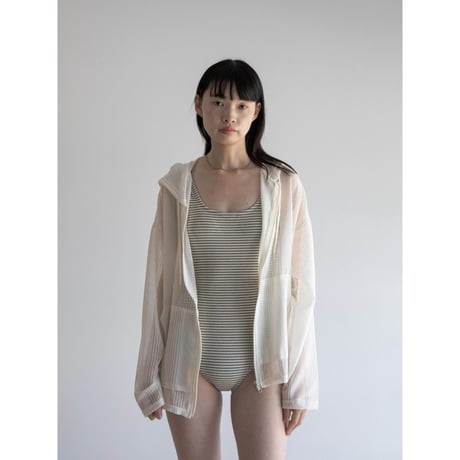 《予約販売》sheer over hoodie/2colors_no0389