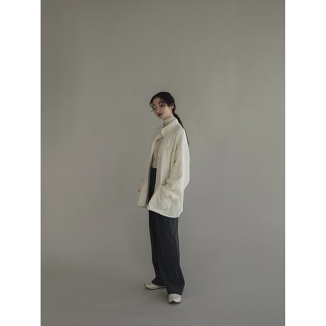【nokcha original】material pocket cardigan/2colors_no0362