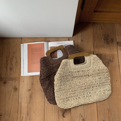 《予約販売》straw 2way bag /2colors_na0171