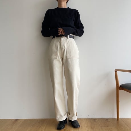 《予約販売》accent minimal knit/3colors_nt1530