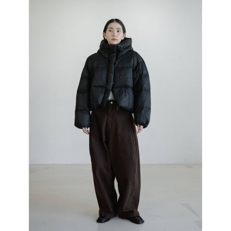 《予約販売》accent hoodie padded jacket/2colors_no0505