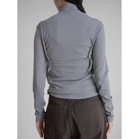 《予約販売》layered lady tops/2colors_nt2188