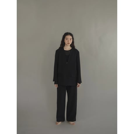 【nokcha original】accent zip jacket/2colors_no0363