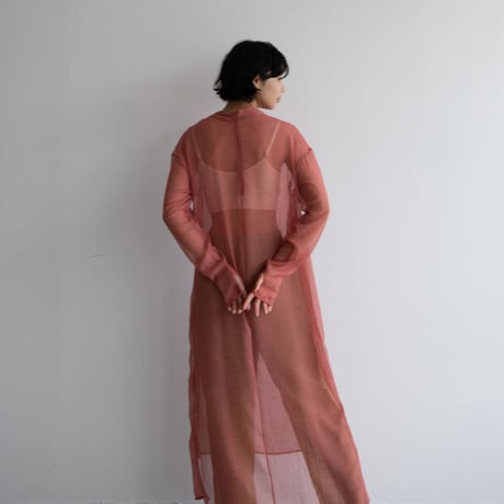 【nokcha original】slit sheer ops/2colors_nd0123