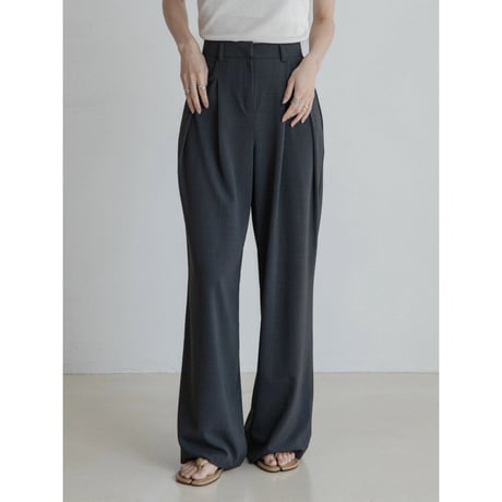 《予約販売》unique tuck wide pants/2colors_np1117