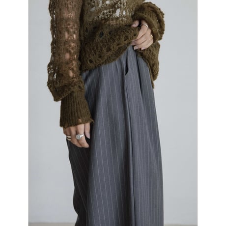 《予約販売》stripe wide pants/2colors_np1161