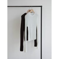 《予約販売》lady lib sheer knit/2colors_nt2418
