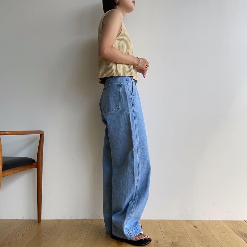 予約販売》zip knit vest/2colors_nt1805 | NOKCHA