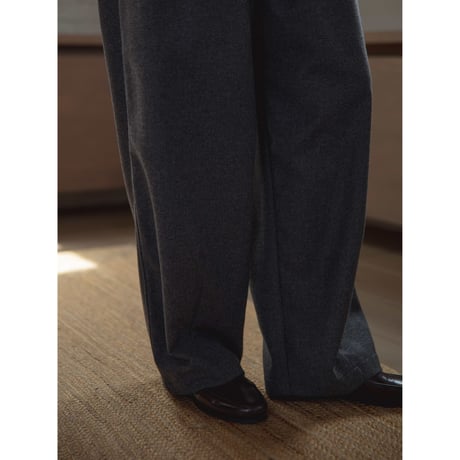 【NOKCHA original】boyish wool pants/2colors_np1026