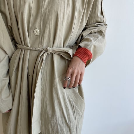 《予約販売》material over trench coat/3colors_no0201