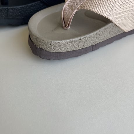 《予約販売》casual mannish thong sandal/2colors_na0543