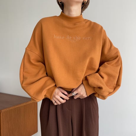 【nokcha original】“latte de the vert”mtm/orange_nt1067
