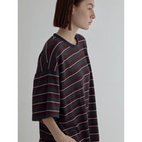 《予約販売》accent border soft over tee/2colors_nt2539