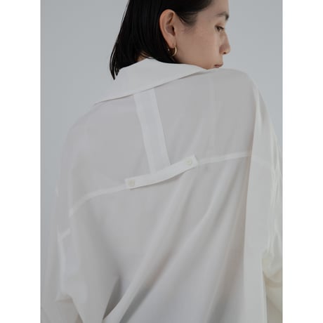 - AUTHENTIC series - emblem shirt/ivory_an0025