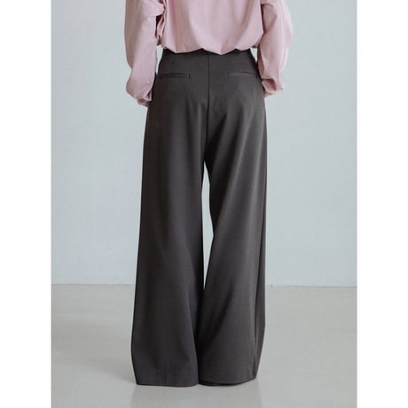《予約販売》two tuck simply wide pants/2colors_np1159