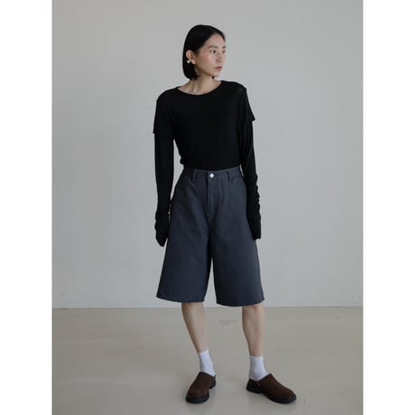 《予約販売》docking sheer tops/2colors_nt2244