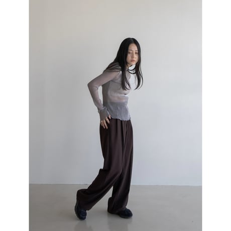 《予約販売》rincl sheer hem tops/2colors_nt2007