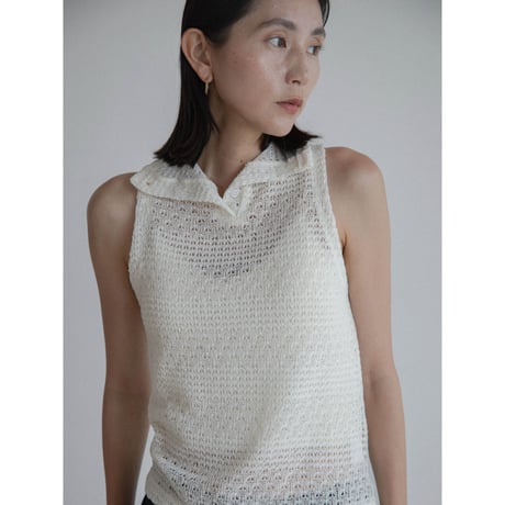 《予約販売》2way summer knit sleeveless/2colors_nt2338