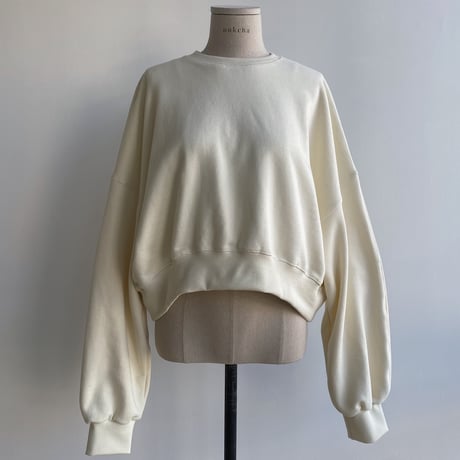 【nokcha original】“nc” croped mtm/3colors_nt1607