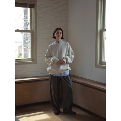 【NOKCHA original】boyish wool pants/2colors_np1026