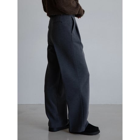 《予約販売》warm twill wide slacks pants/2colors_np1055