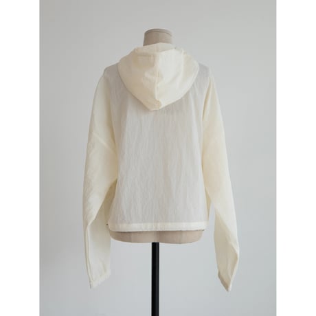 《予約販売》sheer hoodie jumper/2colors_no0461