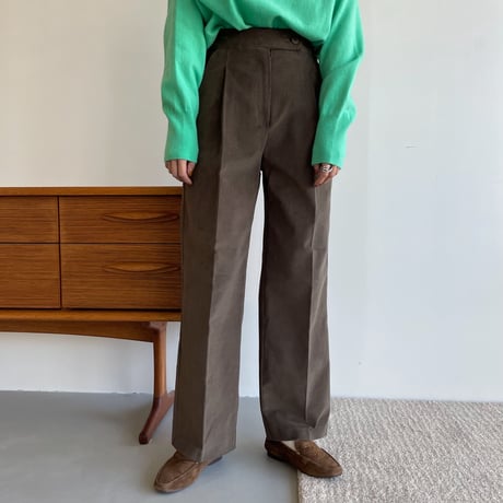 《予約販売》corduroy botan pants/2colors_np0510