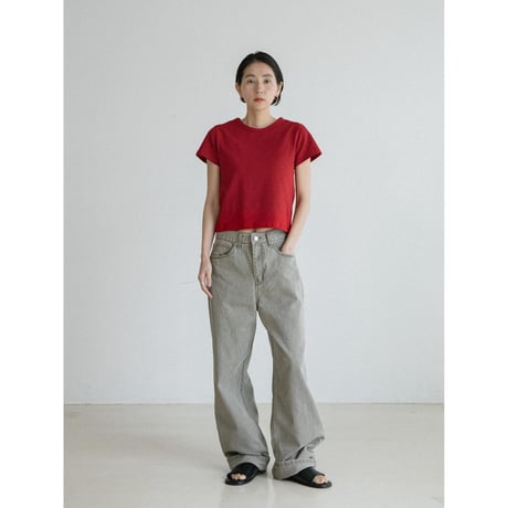 《予約販売》stretch minimal tee/2colors_nt2548