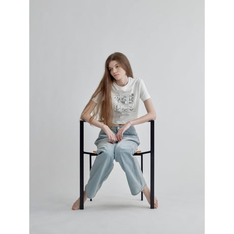 【NOKCHA × Lee Izumida】embroidery minimal tee/3colors_nt2574