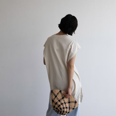 【nokcha original】pigment oval tops/3colors_nt1353