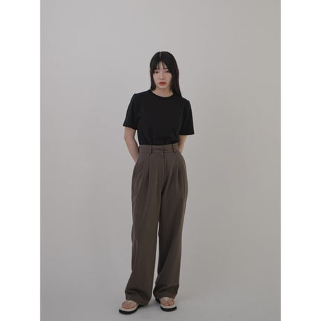 【NOKCHA original】stitch accent tee/2colors_nt2059