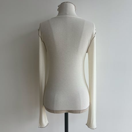 《予約販売》piping accent tops/3colors_nt1875
