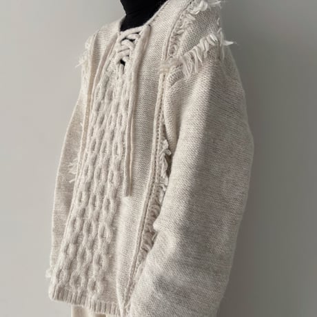 《予約販売》damage over knit/3colors_nt1910