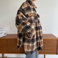 《予約販売》check boa jacket_no0170