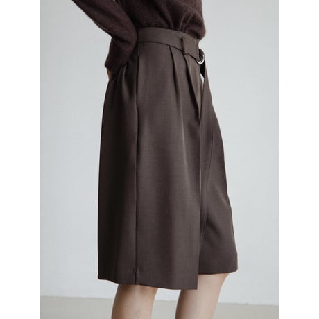 《予約販売》belt set bermuda pants/2colors_np1156