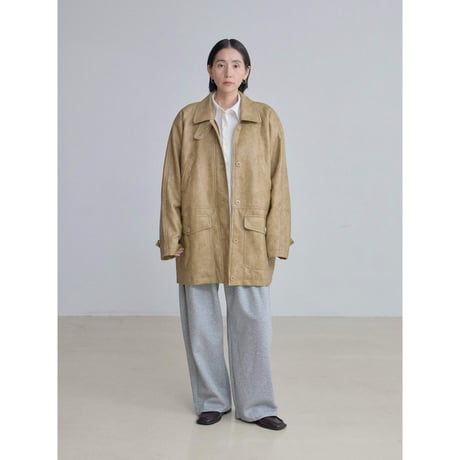 《予約販売》cotton pocket shirt/2colors_nb0358
