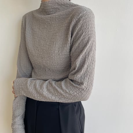 《予約販売》jacquard light tops/3colors_nt1832