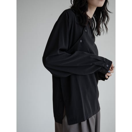 《予約販売》accent mannish blouse/2colors_nb0295