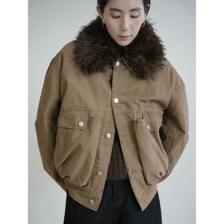 《予約販売》quilting linner 2way blouson_no0492