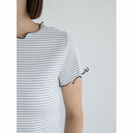 《予約販売》piping border tee/2colors_nt2562