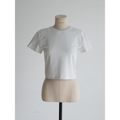 《予約販売》border soft minimal tee/3colors_nt2551