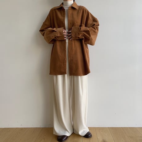 《予約販売》corduroy over shirt/2colors_nb0206