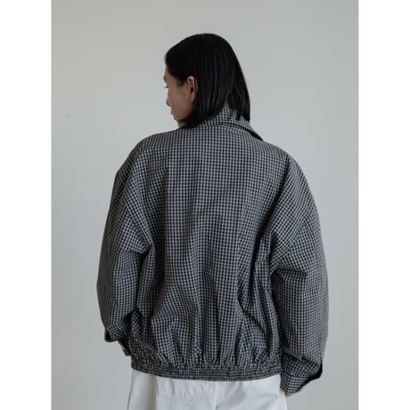 《予約販売》check over blouson/2colors_no0442